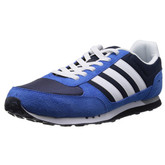 潮鞋特价！Adidas NEO男子休闲跑步鞋（海军蓝）