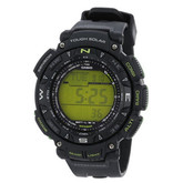 野外探险必备！卡西欧 PAG240-1BCR 探路者系列太阳能多功能运动手表