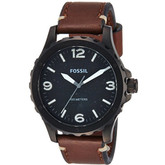 好价！Fossil化石 JR1450 男士石英棕色手表