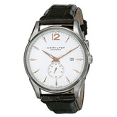 顶级！Hamilton 爵士系列小三针超薄玫瑰金自动机械男表