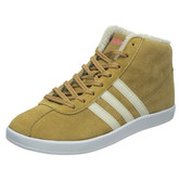 特殊尺码好价！Adidas NEO VLNEO COURT女子板鞋（棕色）