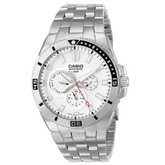 速抢！CASIO 卡西欧三眼多功能防水男表