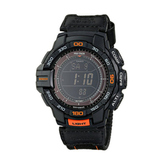 再特价！CASIO 卡西欧 PRG-270B-1CR 太阳能登山表