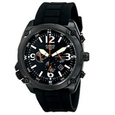 好价！Casio卡西欧MTF-E002B-1AVCF 男士三眼计时手表