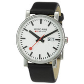 全网低价！Mondaine瑞士国铁表时光走廊石英男表