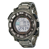 再降万能户外表！Casio 卡西欧 PRW2500T-7CR 男款太阳能电波表