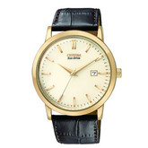 黑金时尚皮表！西铁城 Eco-Drive BM7193-07B 男款光动能腕表