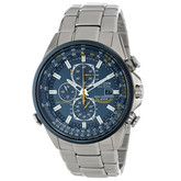 蓝天使！西铁城 AT8020-54L 男士光动能电波表