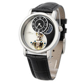 历史好价！Time100时光一百太极系列机械中性手表