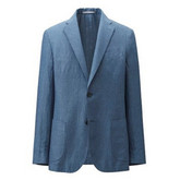 历史新低！UNIQLO/优衣库 男士麻棉西装茄克