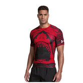 鲨鱼紧身衣！Under Armour 男士短袖紧身衣