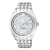 全网好价！西铁城 机械不锈钢表带男表NH8340-52AB