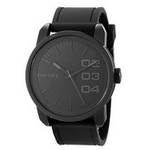 全黑！迪赛Diesel DZ1446 石英男士手表