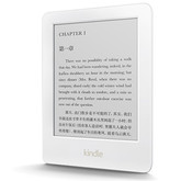 白色kindle 6来袭！亚马逊Kindle 6英寸电子书阅读器（无阅读灯白色）