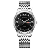 历史新低！ROSSINI/罗西尼 雅尊商务系列钢带石英男表