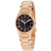 速抢！Stuhrling 112L.12441 斯图灵女士玫瑰金全钢石英手表