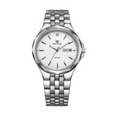 全网好价！天王 时尚商务 间钨钢石英情侣手表 男表