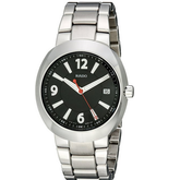 大牌！好价！RADO 雷达 R15945153黑色陶瓷合金钢带男表