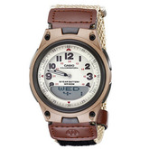 好货！Casio 卡西欧 AW80V-5BV 男士多功能双显手表