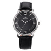 近期好价！Tianwang/天王 商务复古皮带男士石英手表