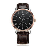 骚气复古！Tianwang/天王 简约复古休闲皮带男士手表