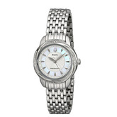 好货！Bulova 宝路华 珍珠母贝+镶钻手镯式女表
