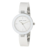 好货！Anne Klein安妮克莱因 AK/1315WTWT 水晶日本石英手镯表