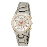 好货！Bulova 宝路华 98R149 珍珠母贝+镶钻+玫瑰金三眼女表