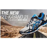 近期好价！ASICS亚瑟士GEL-KAYANO 21男子跑步鞋