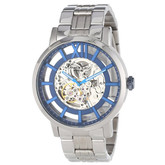 史低！KENNETH COLE 男士KC9209透明自动罗马数字的透明表盘手表