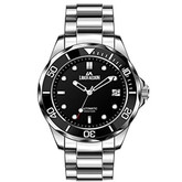 双重优惠！LIBER AEDON励柏艾顿机械男士手表LA3701-1113S