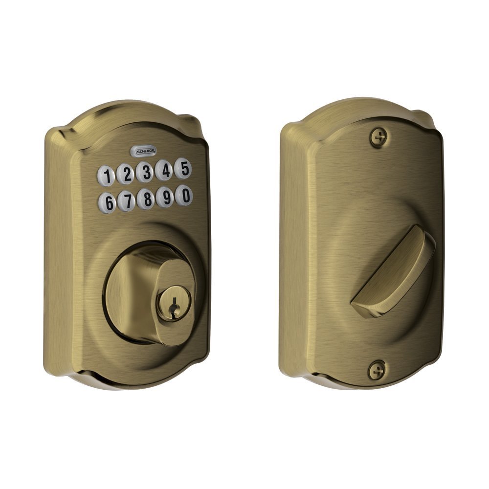 安居才能乐业!schlage be365系列密码门锁