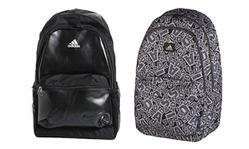 阿迪达斯/Adidas 招牌花纹Logo运动双肩包 背包 书包 Z02521